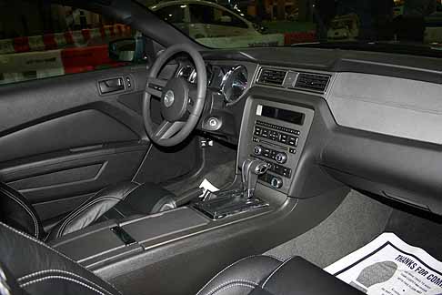 Shelby - Interni vettura Shelby GTS width=